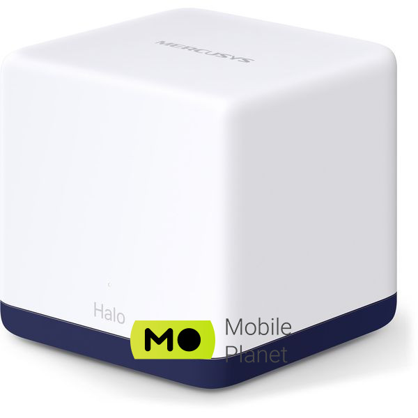 Wi-Fi Mesh система MERCUSYS Halo H50G 2-pack (UA) Количество юнитов в системе: 2;