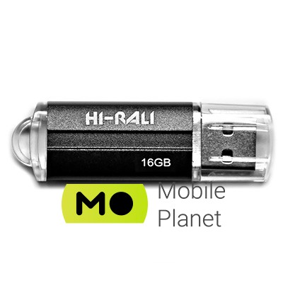 16GB Hi-Rali Corsair Series Black (HI-16GBCORBK) Інтерфейс: USB 2.0; Обсяг пам'яті: 16