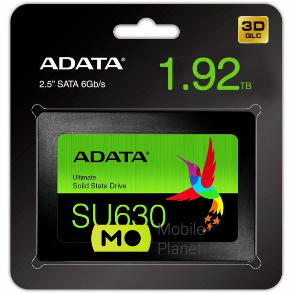 2.5 1.92TB ADATA (ASU630SS-1T92Q-R) (UA) Тип накопителя: внутренний;