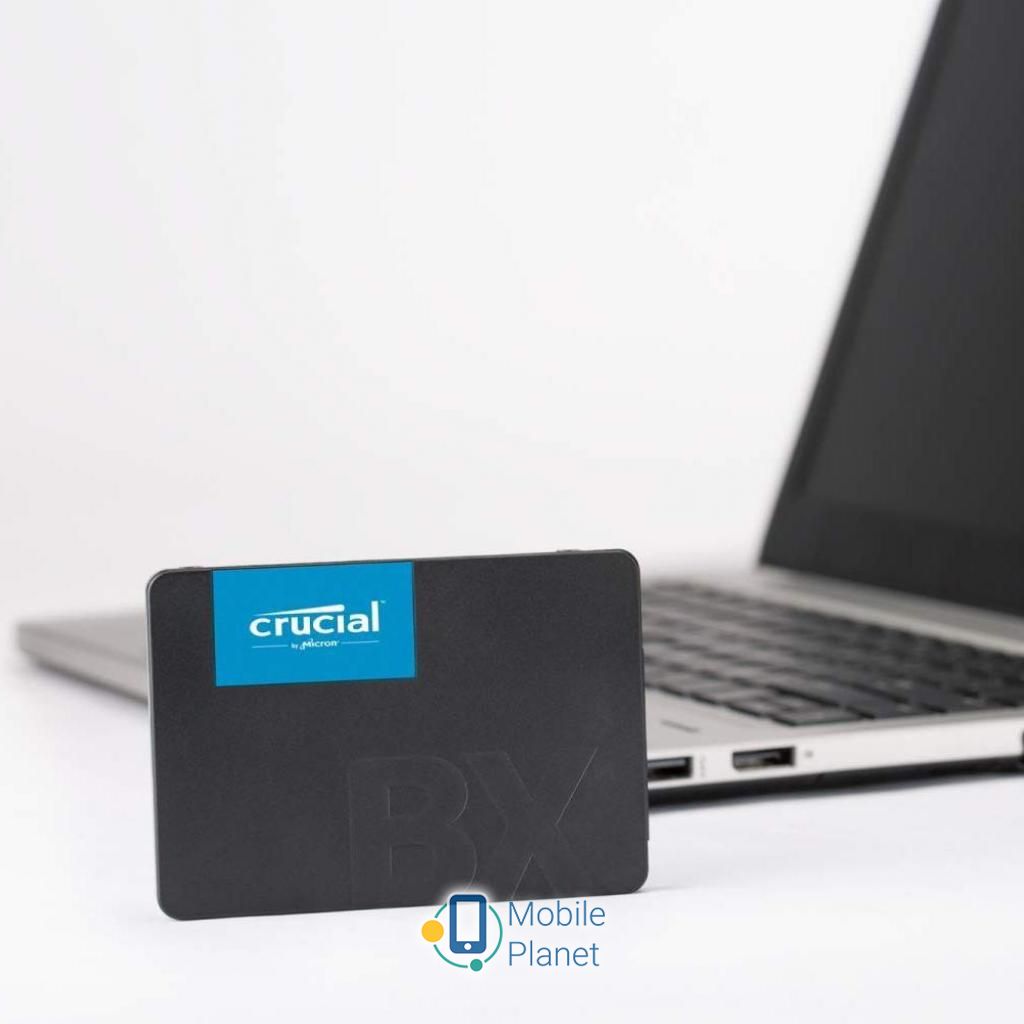 2.5 240GB MICRON (CT240BX500SSD1) Призначення: для комп'ютера, для