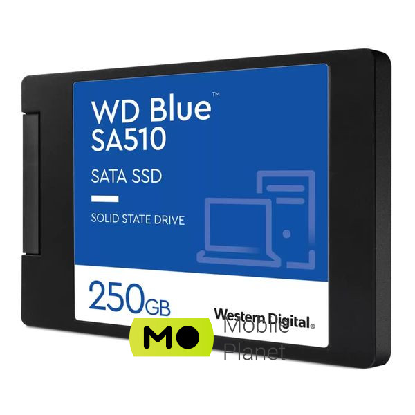 2.5 250GB WD (WDS250G3B0A) (UA) Тип накопителя: внутренний;