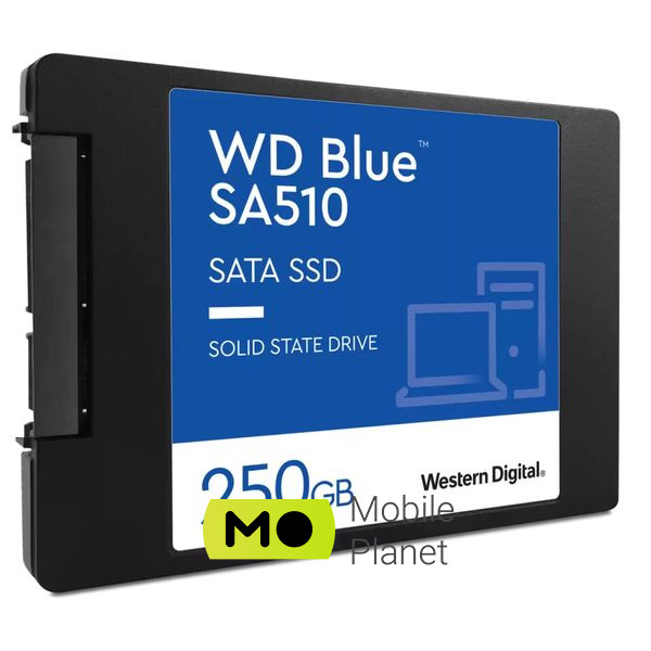 2.5 250GB WD (WDS250G3B0A) (UA) Тип накопителя: внутренний;