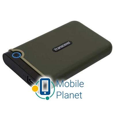 2.5 2TB Transcend (TS2TSJ25M3G) Тип: Портативні; Форм-фактор: 2.5 ;