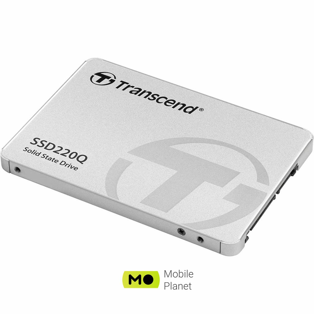 2.5 2TB Transcend (TS2TSSD220Q) (UA) Тип: внутрішній; Об'єм пам'яті: 2
