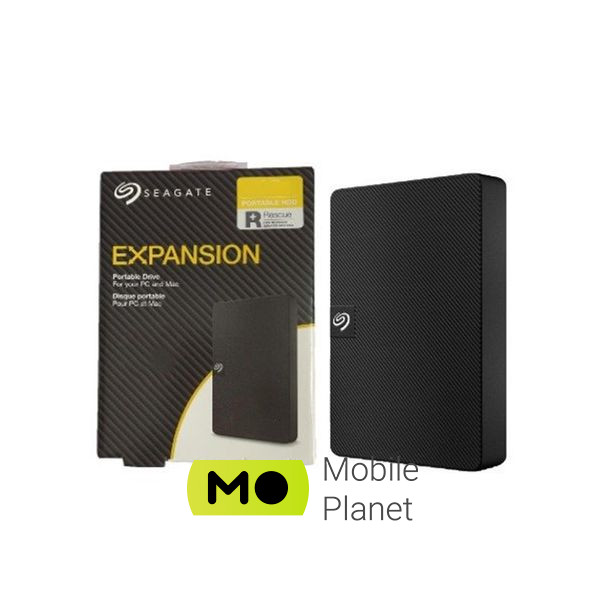 2.5 4TB Expansion Portable Seagate (STKM4000400) Тип: Портативні; Форм-фактор: 2.5;