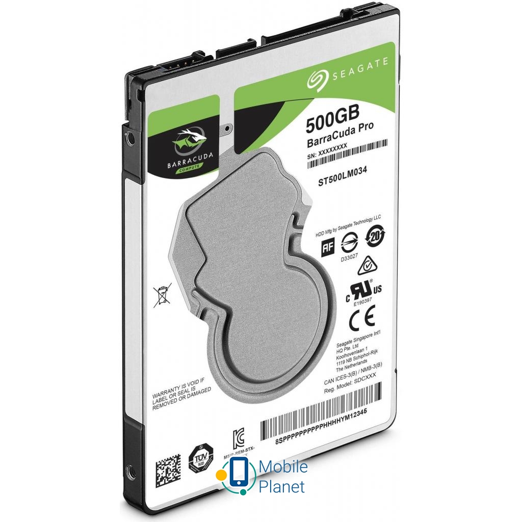 2.5 500GB Seagate (ST500LM034) Производитель: Seagate; Модель: 2.5