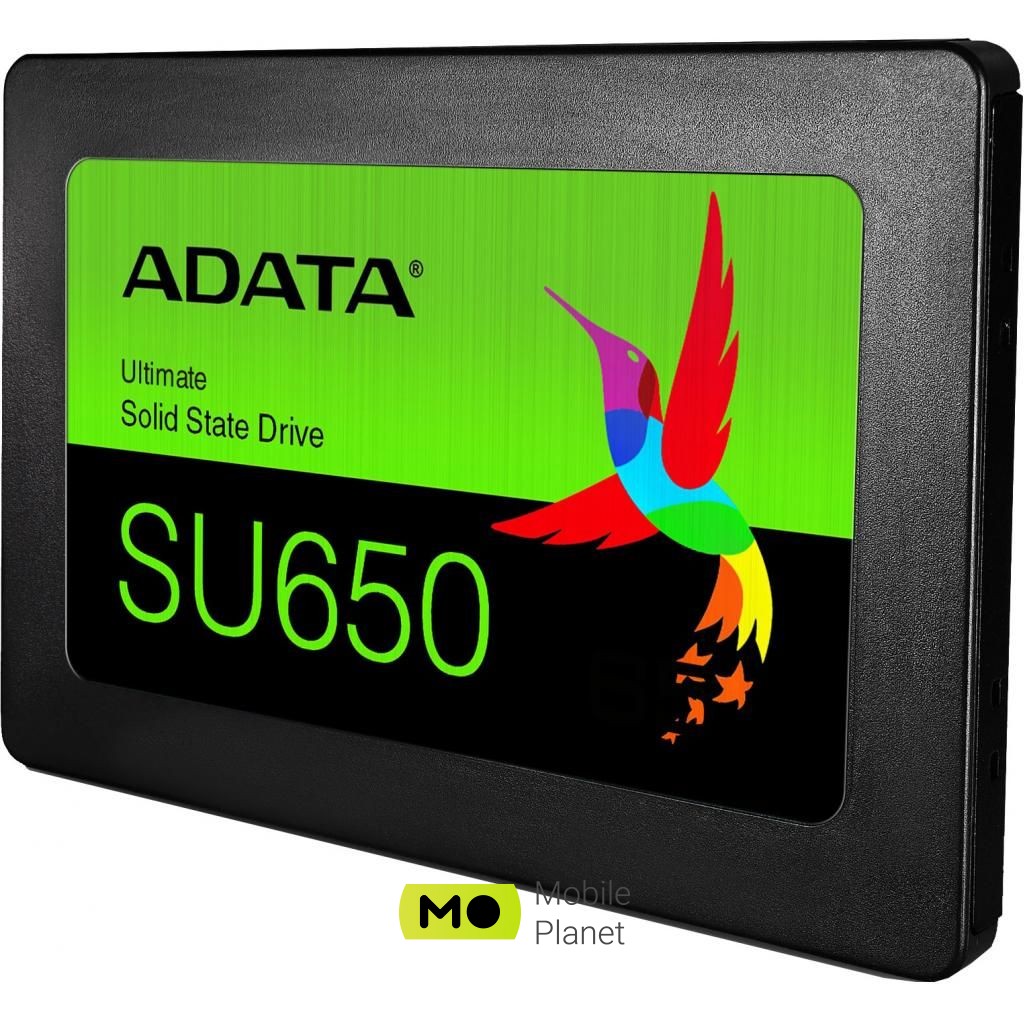 2.5 512GB ADATA (ASU650SS-512GT-R) (UA) Тип: внутрішній; Тип