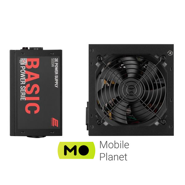 2E BASIC POWER (500W), 80, 120mm, 1xMB 24pin(20+4), 1xCPU 8pin(4+4), 3xMolex, 4xSATA, 2xPCIe 8pin( (2E-BP500-120APFC) (UA) Тип БП: для компьютеров;