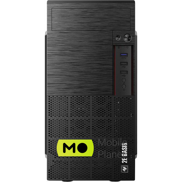 2E Basis RD860-3U 400W (2E-RD8603U-400) (UA) Розташування БП верхнє