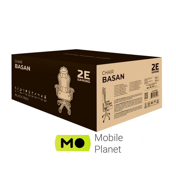 2E GAMING BASAN Black/Red (2E-GC-BAS-BKRD) (UA)