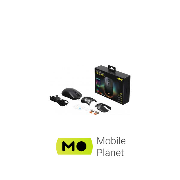 2E Gaming HyperDrive PRO RGB Wireless/USB Black (2E-MGHDPR-WL-BK) (UA) Тип: Геймерські; Призначення: