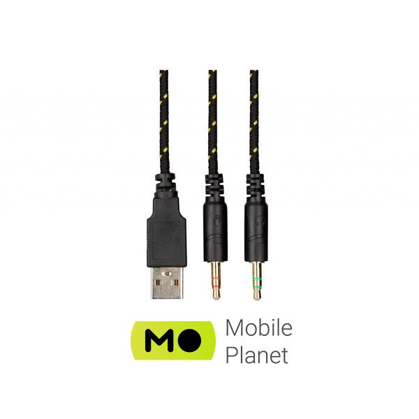 2E HG300 LED 3.5mm Black (2E-HG300BK) (UA) Підключення провідне