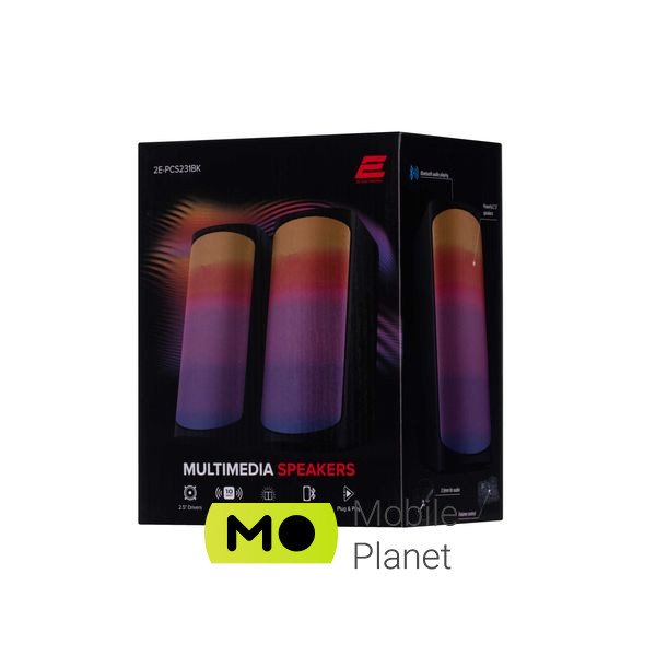 2E PCS231 RGB Matrix USB Black (2E-PCS231BK) (UA) Тип: акустичні стовпчики;