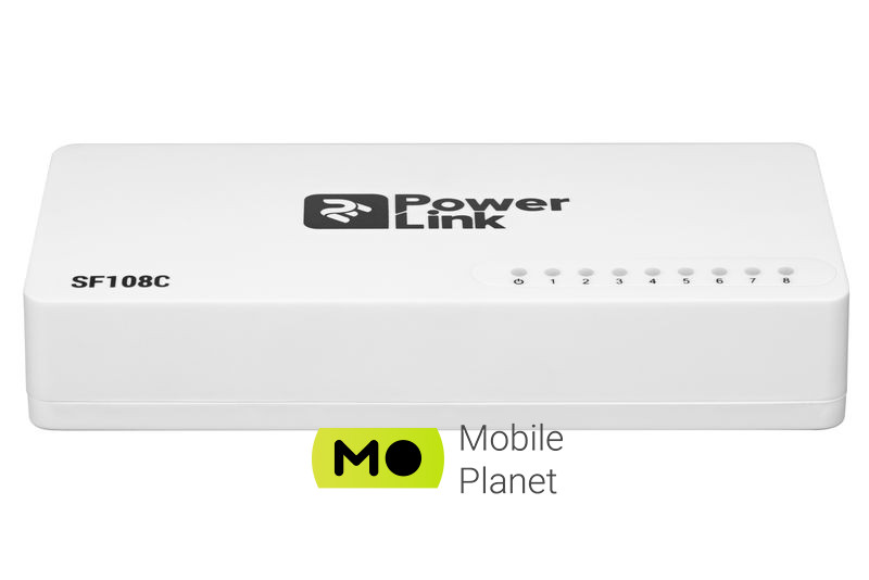 2E PowerLink SF108C (2E-SF108C) (UA) Тип: Коммутатор; Порты: 8 x 10 / 100BaseTX;
