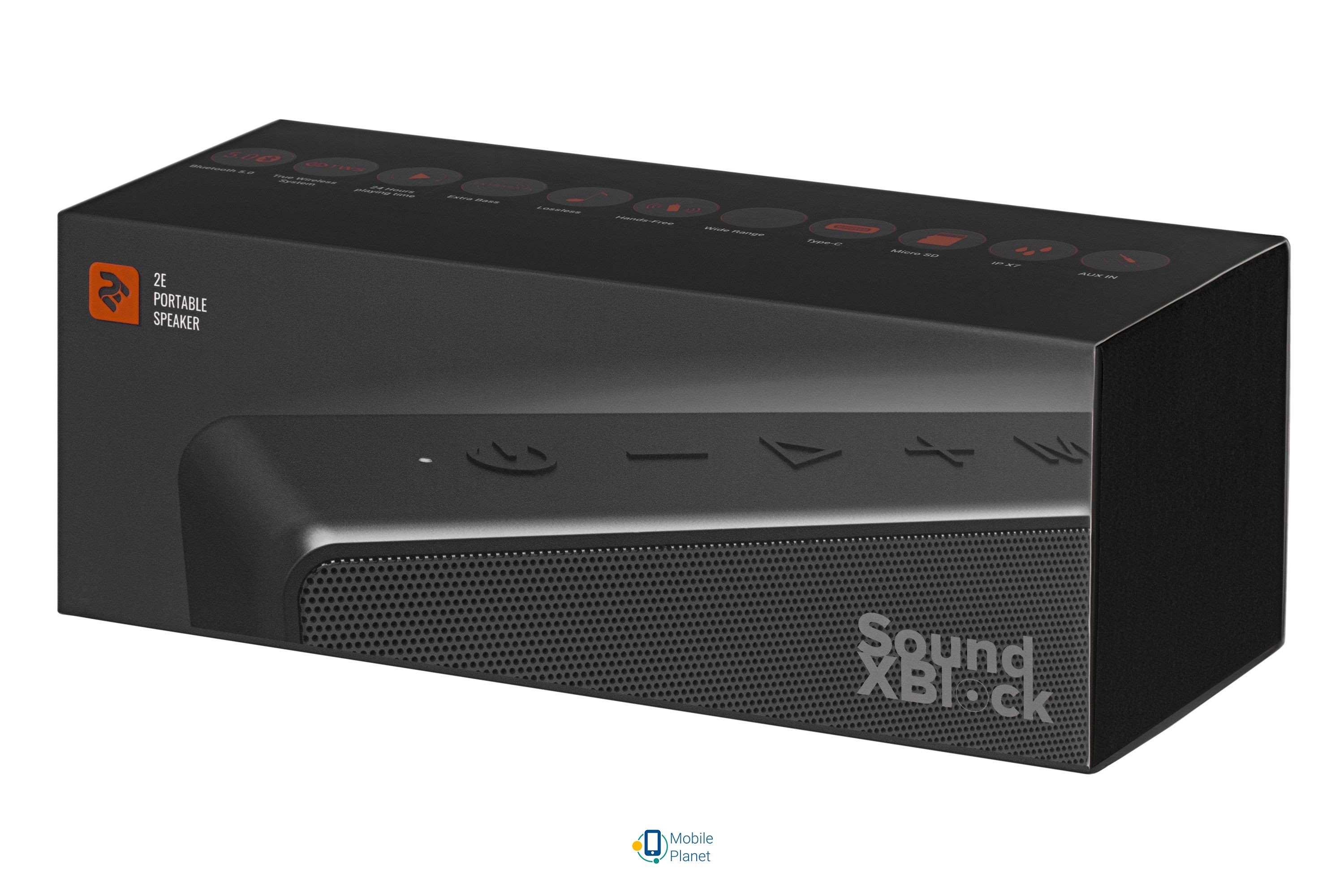 2E SoundXBlock (2E-BSSXBWBK) Вид Портативная акустическая система
