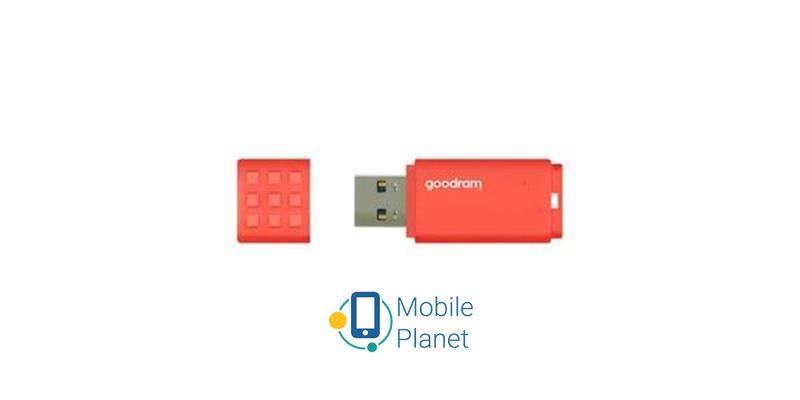3.0 32GB GOODRAM UME3 Orange (UME3-0320O0R11) (UA) Объем памяти 32 ГБ