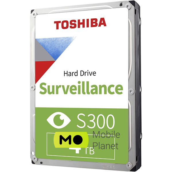 3.5 TOSHIBA S300 4TB SATA/256MB (HDWT840UZSVA) (UA) Форм-фактор: 3.5; Ємність