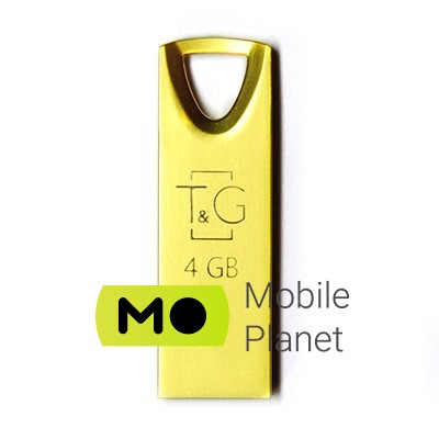 4GB T&G 117 Metal Series Gold (TG117GD-4G) Интерфейс: USB 2.0; Объем памяти: 4