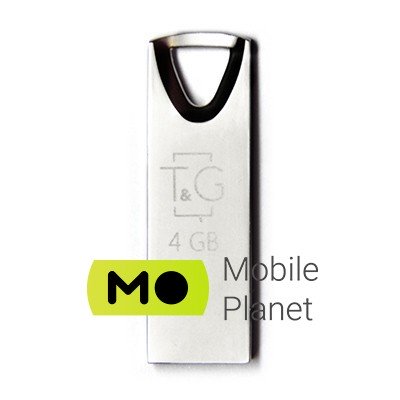 4GB T&G 117 Metal Series Silver (TG117SL-4G) Інтерфейс USB 2.0