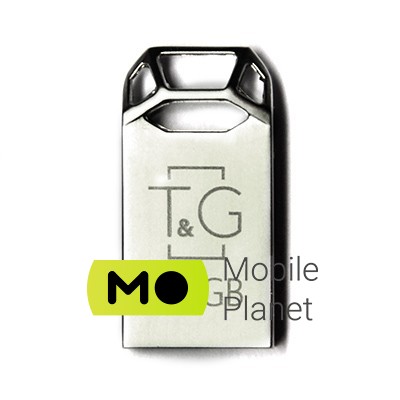 64GB T&G 110 Metal Series Silver (TG110-64G) Інтерфейс: USB 2.0; Обсяг пам'яті: 64