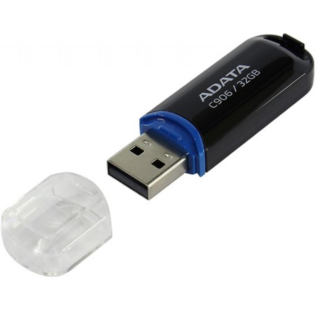 A-DATA 32GB C906 Black USB 2.0 (AC906-32G-RBK) Модель 32GB C906 Black USB 2.0