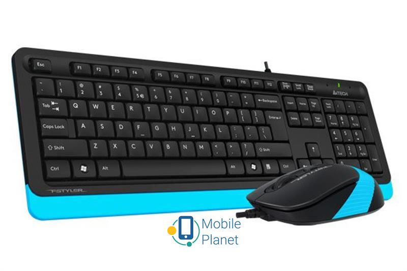 A4Tech F1010 Black/Blue USB Цифровой блок есть