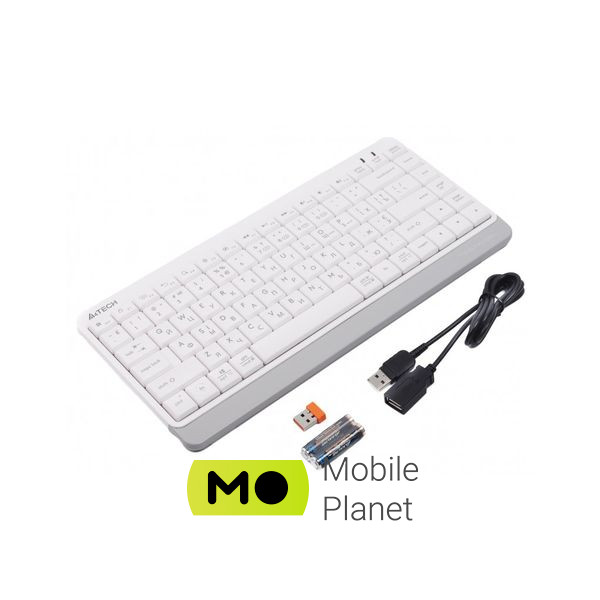 A4Tech FBK11 Wireless White (UA) Тип: мультимедійна; Призначення: