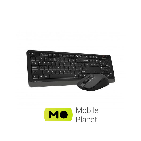 A4Tech FG1012 Wireless Black (UA) Количество клавиш 104
