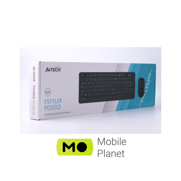A4Tech FG1012 Wireless Black (UA) Тип: беспроводной; Интерфейс