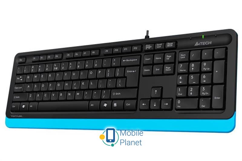 A4Tech FK10 Black/Blue USB Интерфейс подключения: USB;