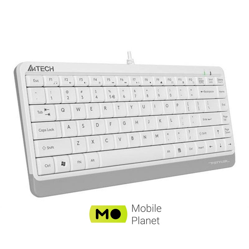 A4Tech Fstyler Compact Size FK11 USB White Призначення: для ноутбуків;