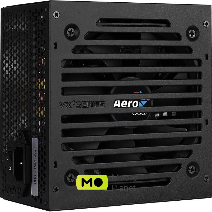 AeroCool PGS VX 650W 80 Plus (AEROVX-650PLUS) EU Максимальная мощность, Вт: 650;