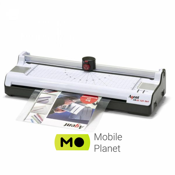 Agent LM-A3 125 3-в-1 (3010082) (UA) Швидкість ламінування 260 мм/хв