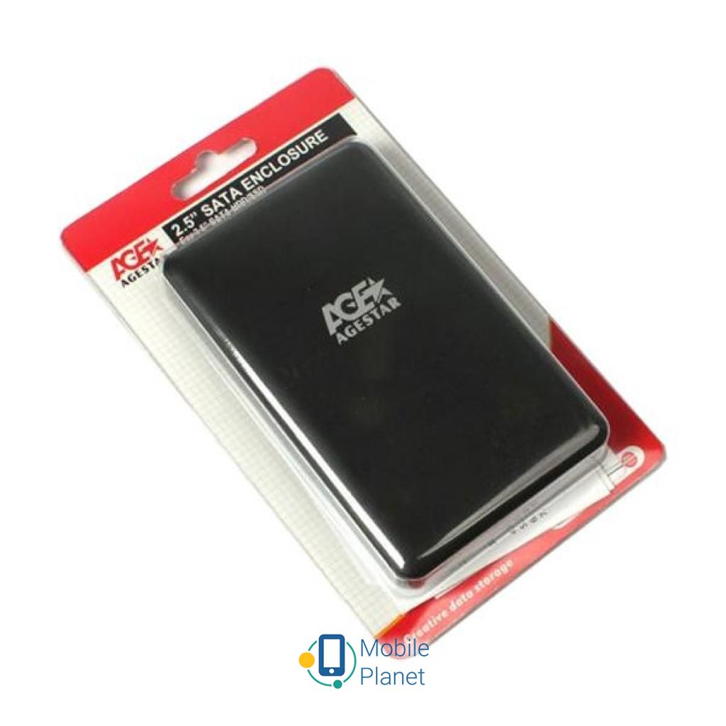 AgeStar 3UBCP3 (black) Внутрішній інтерфейс: 2.5 '' HDD, SATA;