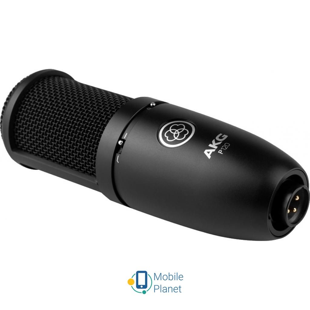 AKG P120 Black (UA) Тип: конденсаторний; Тип роз'єму: