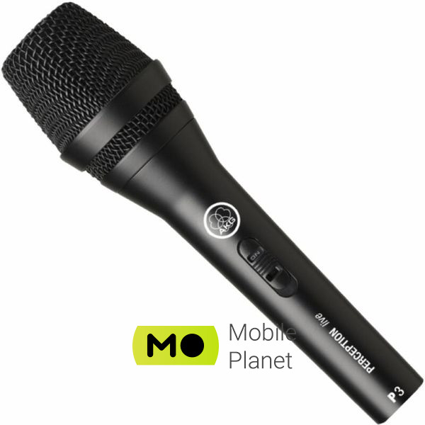 AKG P3 S Black (3100H00140) Частотний діапазон мікрофона 40 – 20000 Гц