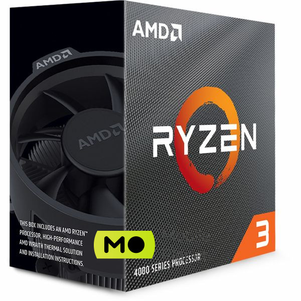 AMD Ryzen 3 4100 (100-100000510BOX) (UA) Сімейство процесора: AMD Ryzen 3; Тип