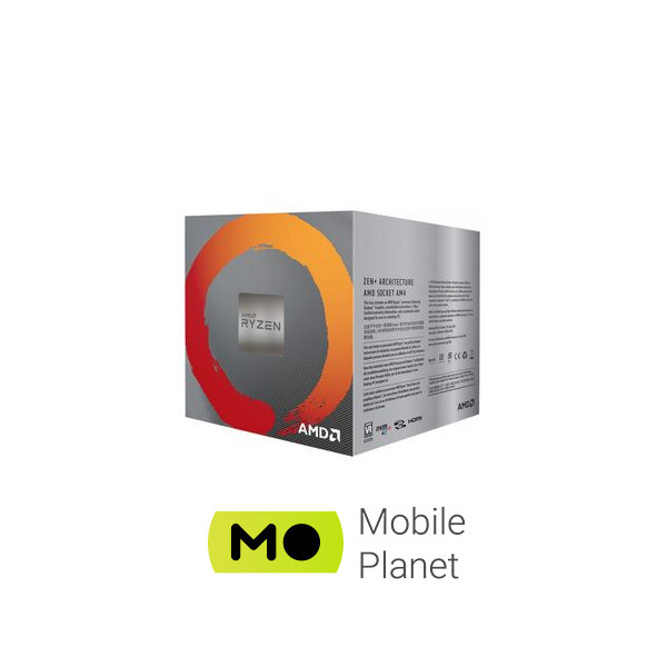 AMD Ryzen 5 3400G (YD3400C5FHBOX) (UA) Сімейство процесора: AMD Ryzen 5; Тип