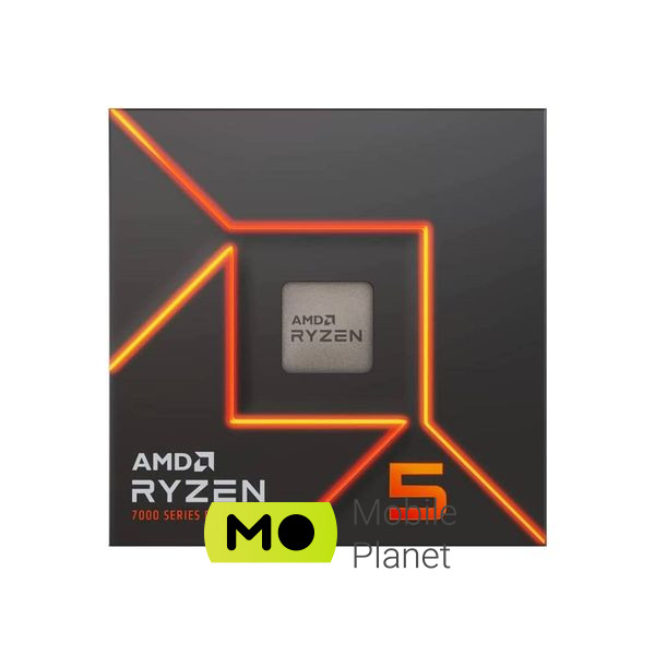 AMD Ryzen 5 7600 (100-100001015BOX) (UA) Сімейство процесора: AMD Ryzen 5; Тип