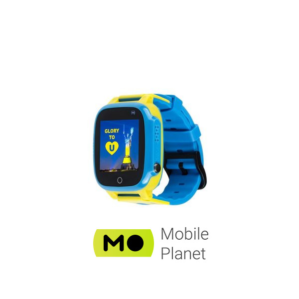 Amigo GO008 GLORY GPS WIFI Blue-Yellow (976267) Тип: детские; Форма часов: