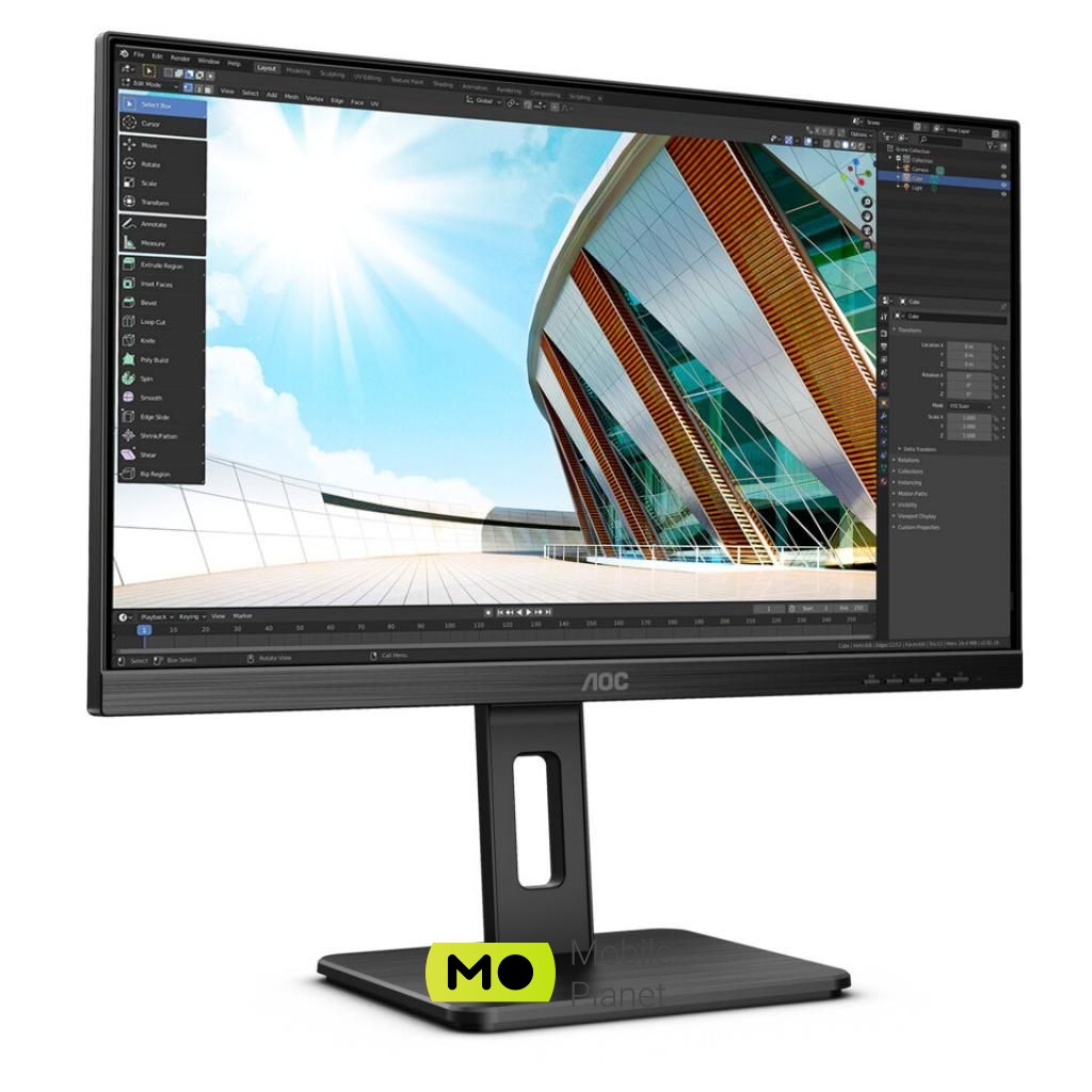 AOC U27P2 (UA) Частота обновления экрана 60 Гц