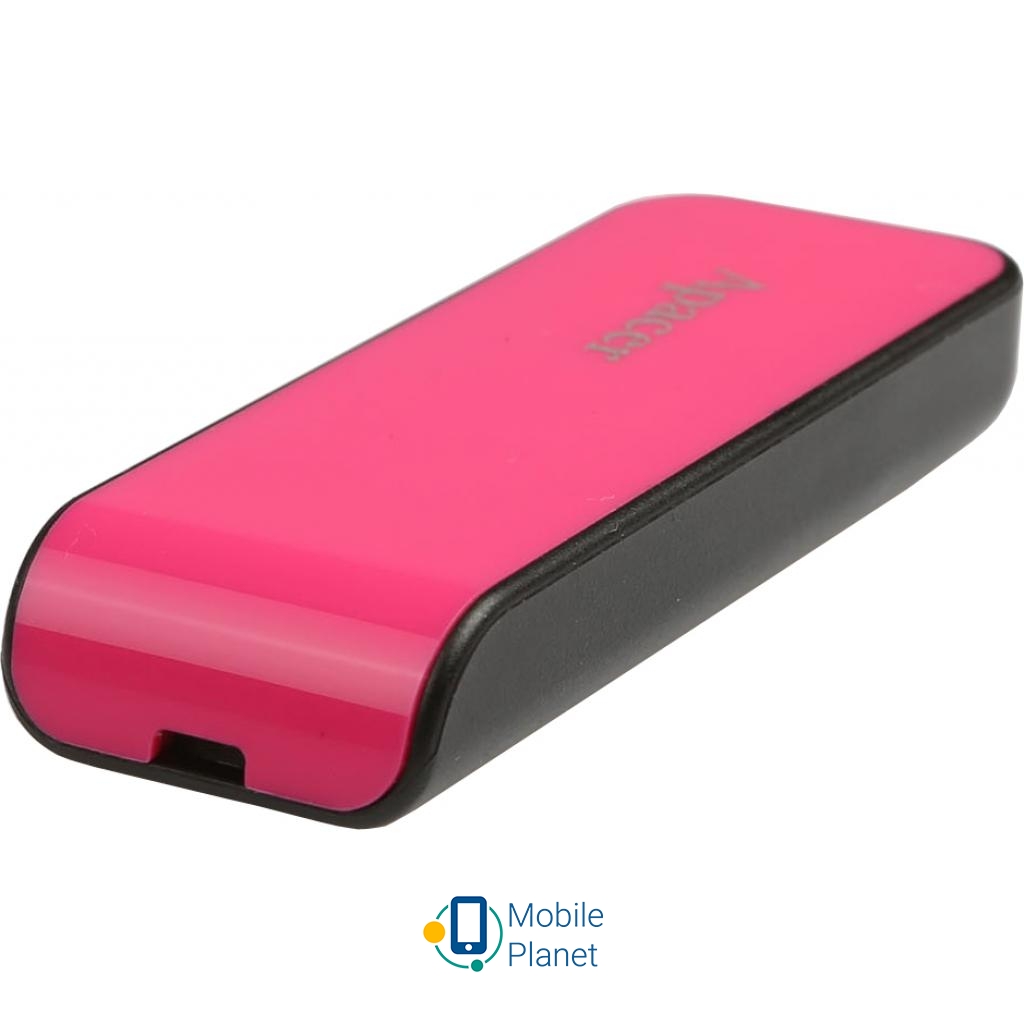 Apacer 32GB AH334 pink USB 2.0 (AP32GAH334P-1) Країна виробництва  Тайвань 