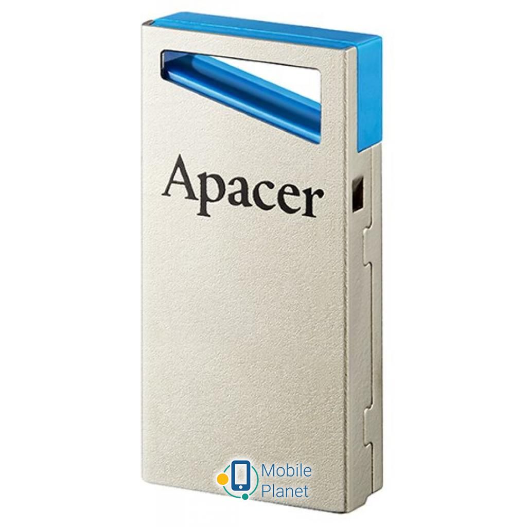 Apacer 64GB AH155 Blue USB 3.0 (AP64GAH155U-1) (UA) Объем памяти 64 Gb