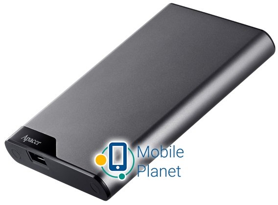 Apacer AC632 1TB USB 3.1 Gray (AP1TBAC632A-1) (UA) Объем: 1 TB; Тип: Портативные;