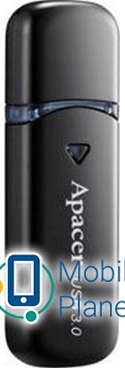 Apacer AH355 64GB USB3.0 Black (AP64GAH355B-1) (UA)