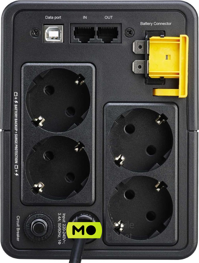 APC Back-UPS 750VA BX750MI-GR 750 ВА (UA) Тип: інтерактивний; Тип монтажу: