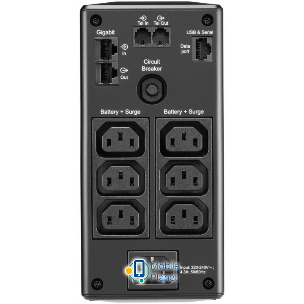 APC Back-UPS Pro BR 900VA, LCD (BR900MI) (UA) Клас товару: для домашніх ПК; Тип