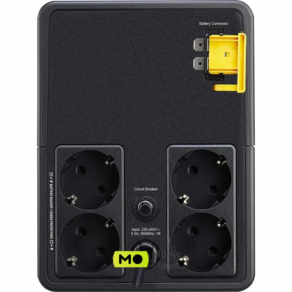 APC Easy UPS 1200VA, Schuko (BVX1200LI-GR) (UA) Мощность полная, В·А 1200