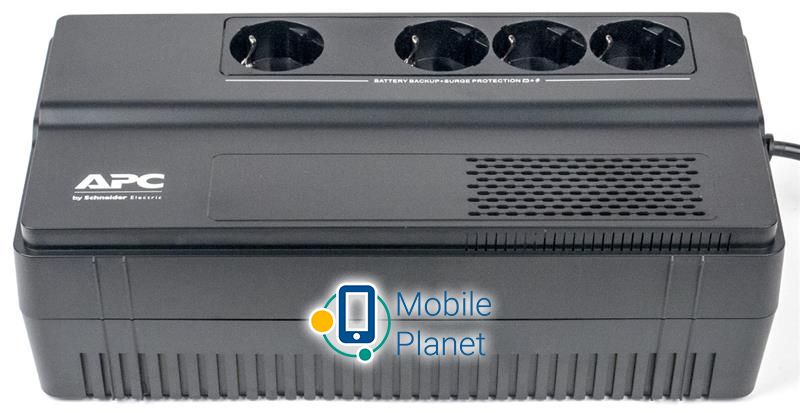 APC Easy UPS 800VA, Schuko Outlet (BV800I-GR) (UA) Вага (кг): 5.3; Вхідна вилка: CEE 7;