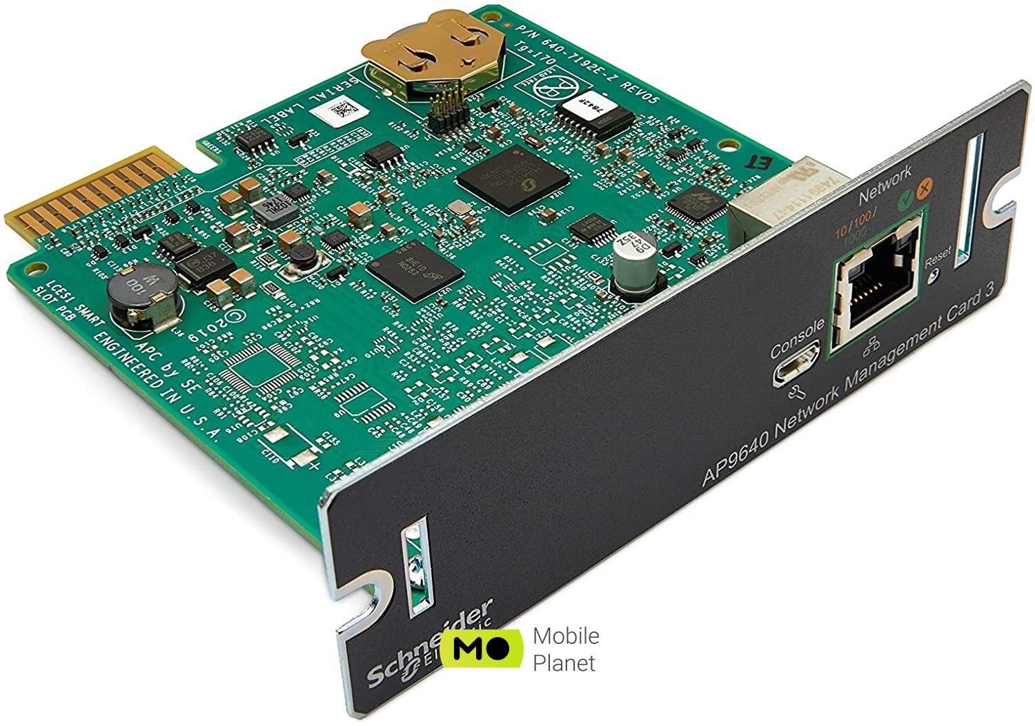 APC Network Management Card with PowerChute Network Shutdown (UA) Призначення: внутрішня;